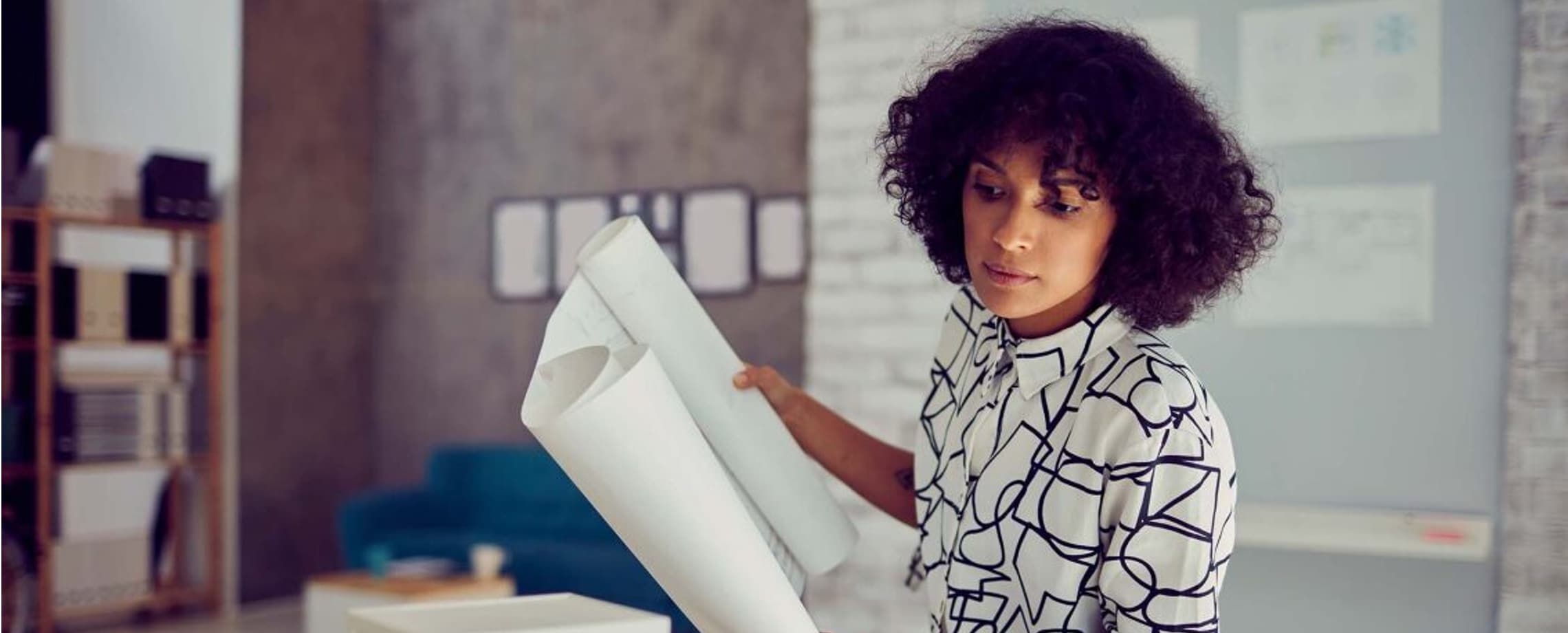 Woman working 