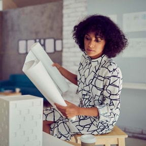 Woman working 