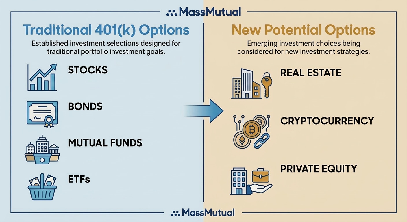 401k options chart