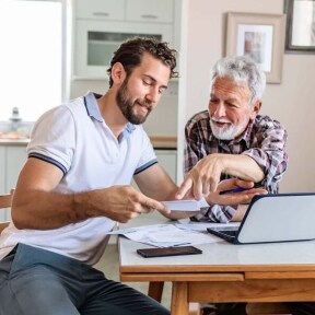 helping elder