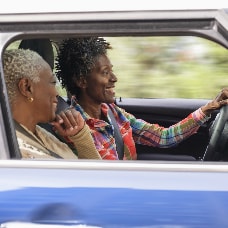 older women driving