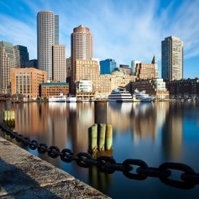 Boston waterfront