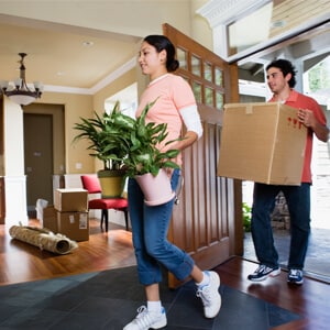 couple moving