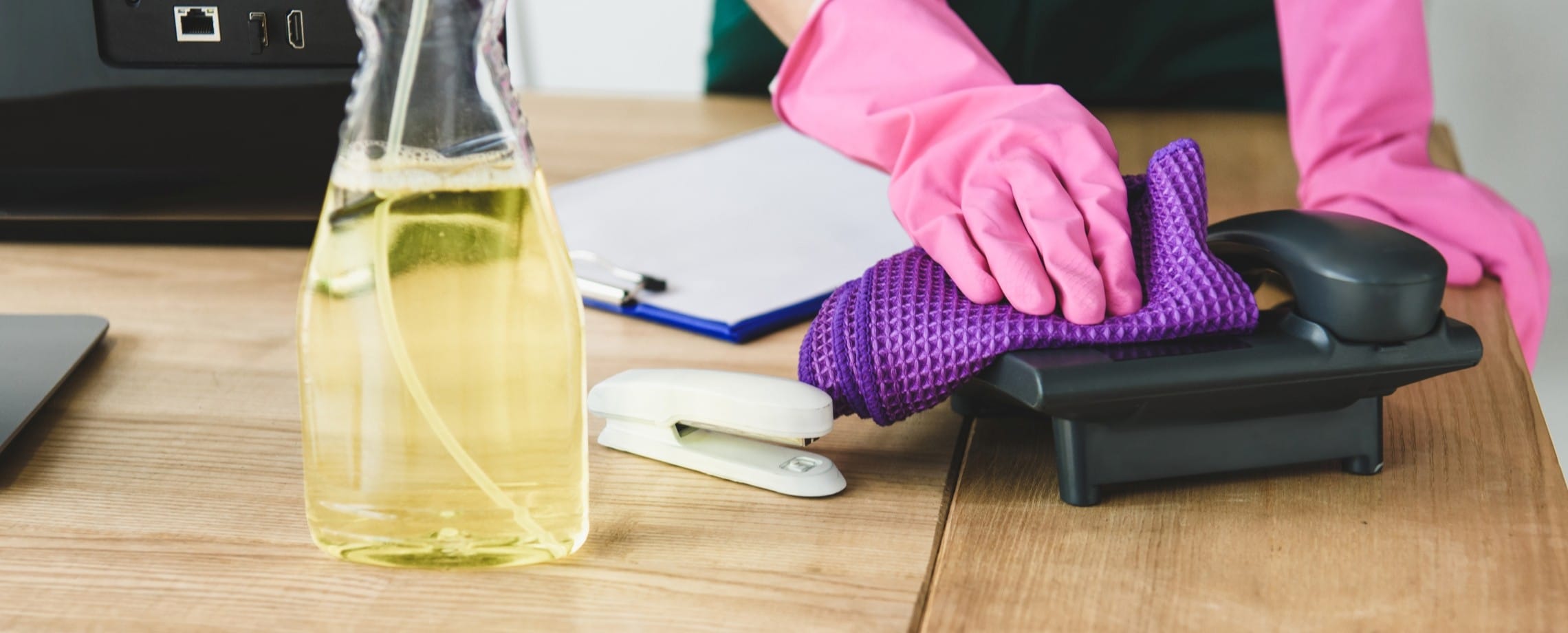 hands cleaning