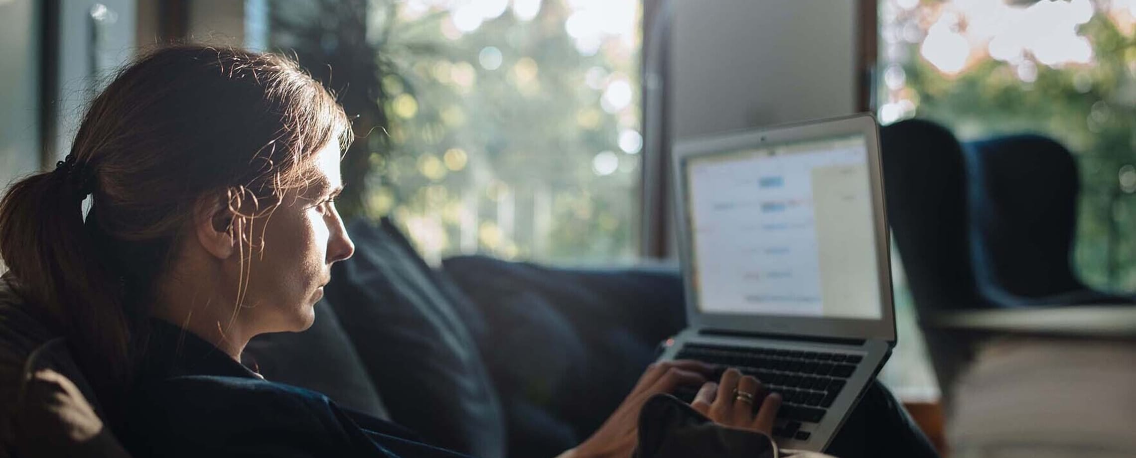 Woman on laptop