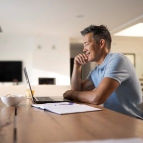 investor studying options