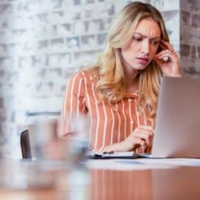 worried woman