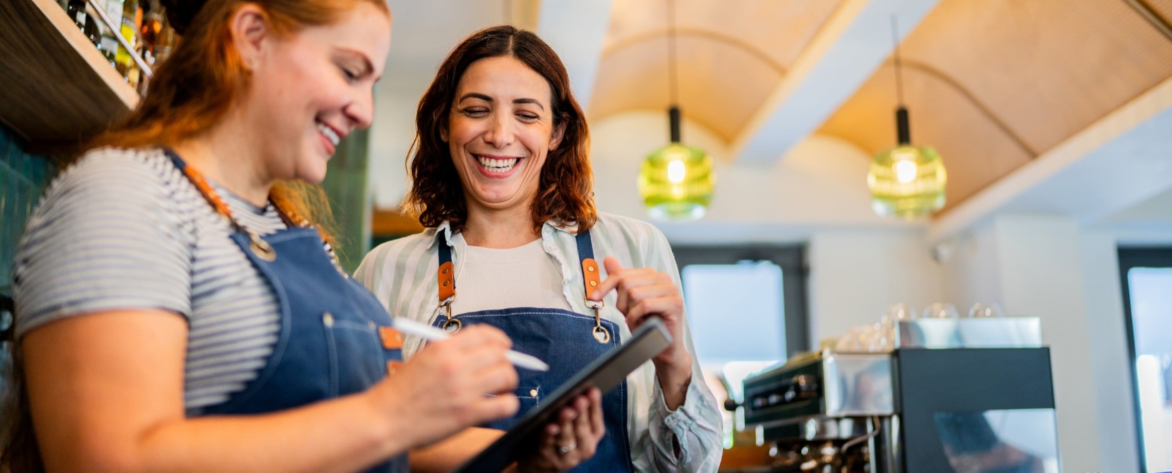 micro business owners looking over funding options