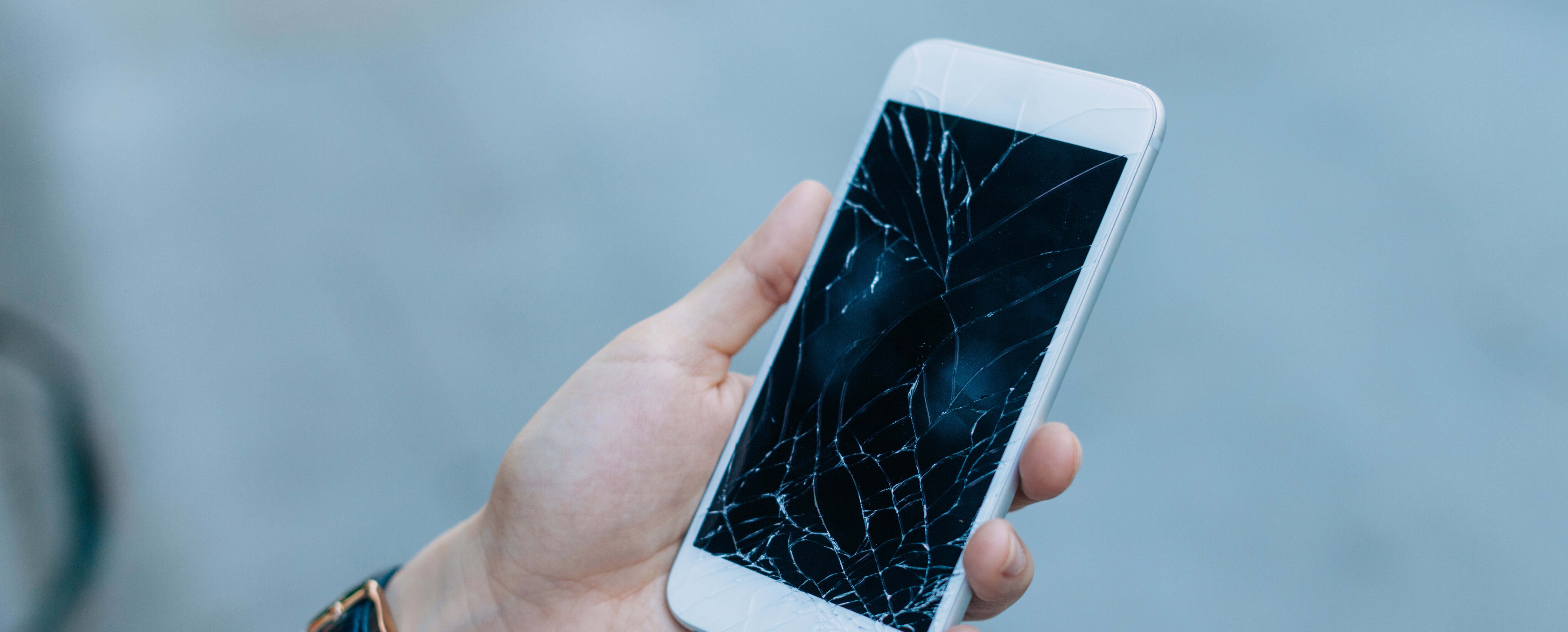 cracked iphone