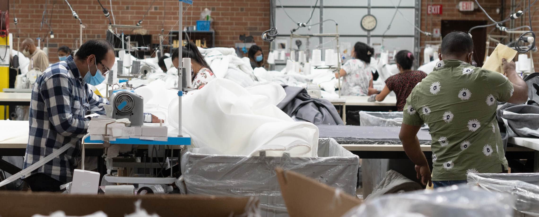 Textile company weaves goodwill during COVID-19 