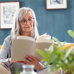 lady reading