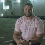 Aaron Donald thanks his dad